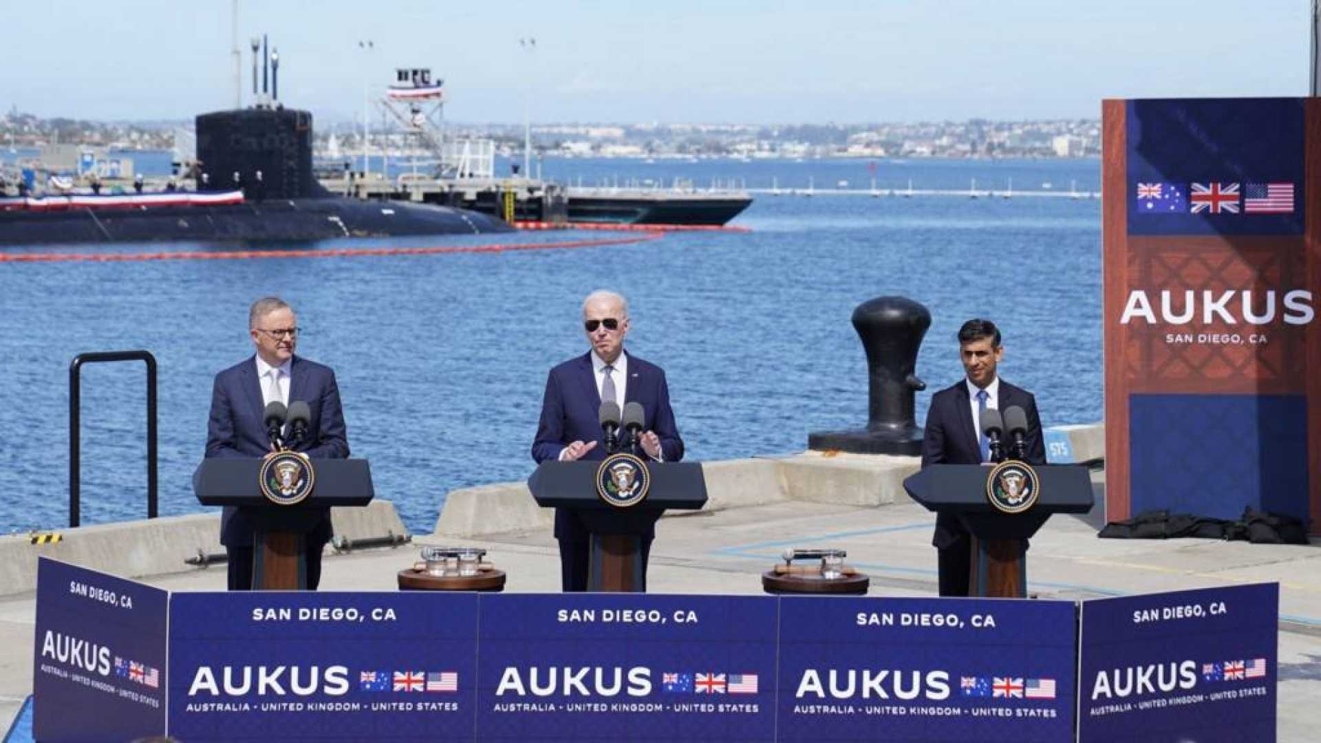 Aukus Pact Submarine Deal Meeting