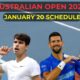 Australian Open 2025 Quarterfinal Tennis Match