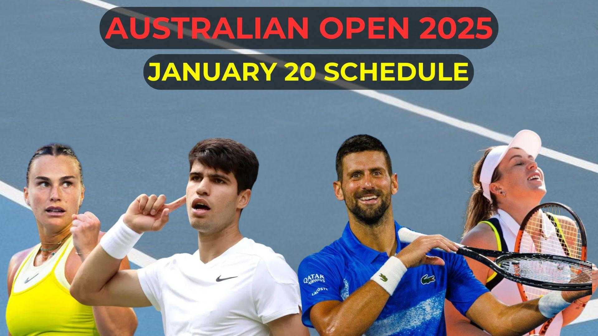 Australian Open 2025 Quarterfinal Tennis Match