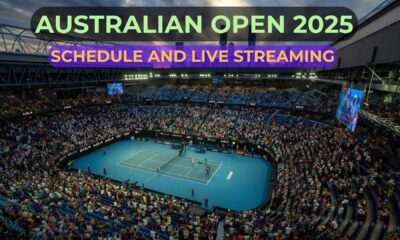 Australian Open 2025 Rod Laver Arena Tennis Match