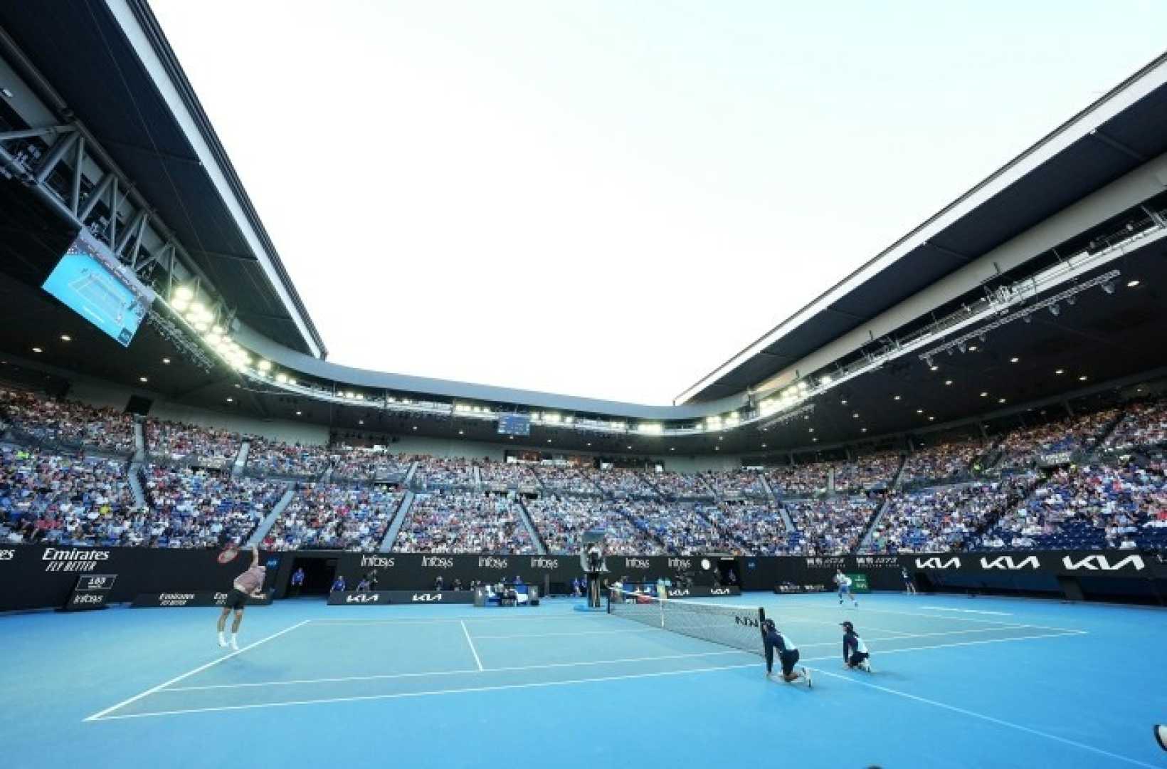 Australian Open 2025 Semifinalists Rod Laver Arena