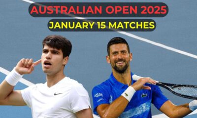 Australian Open 2025 Tennis Match Action