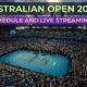 Australian Open 2025 Tennis Matches Rod Laver Arena
