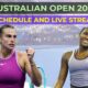 Australian Open 2025 Women's Quarterfinal Matches