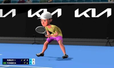 Australian Open Animated Tennis Avatars 2025