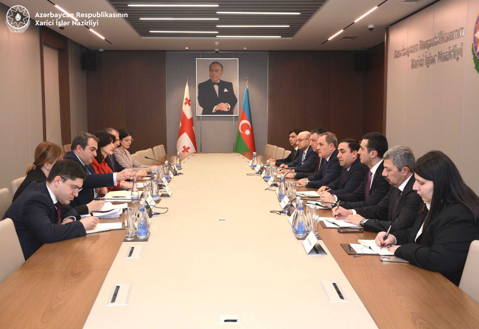 Azerbaijan Georgia Foreign Ministers Meeting Baku