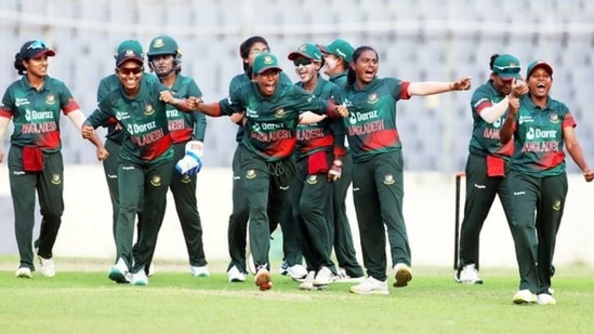 Bangladesh Women Cricket Team Celebration