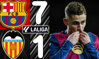 Barcelona Vs Valencia Laliga 2025 Match