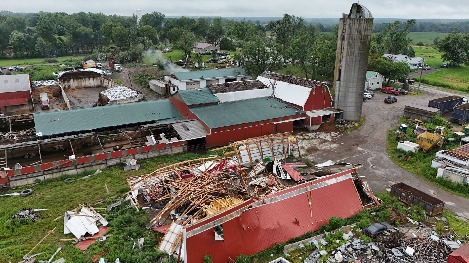 Barn Collapse Western Ny Emergency Response