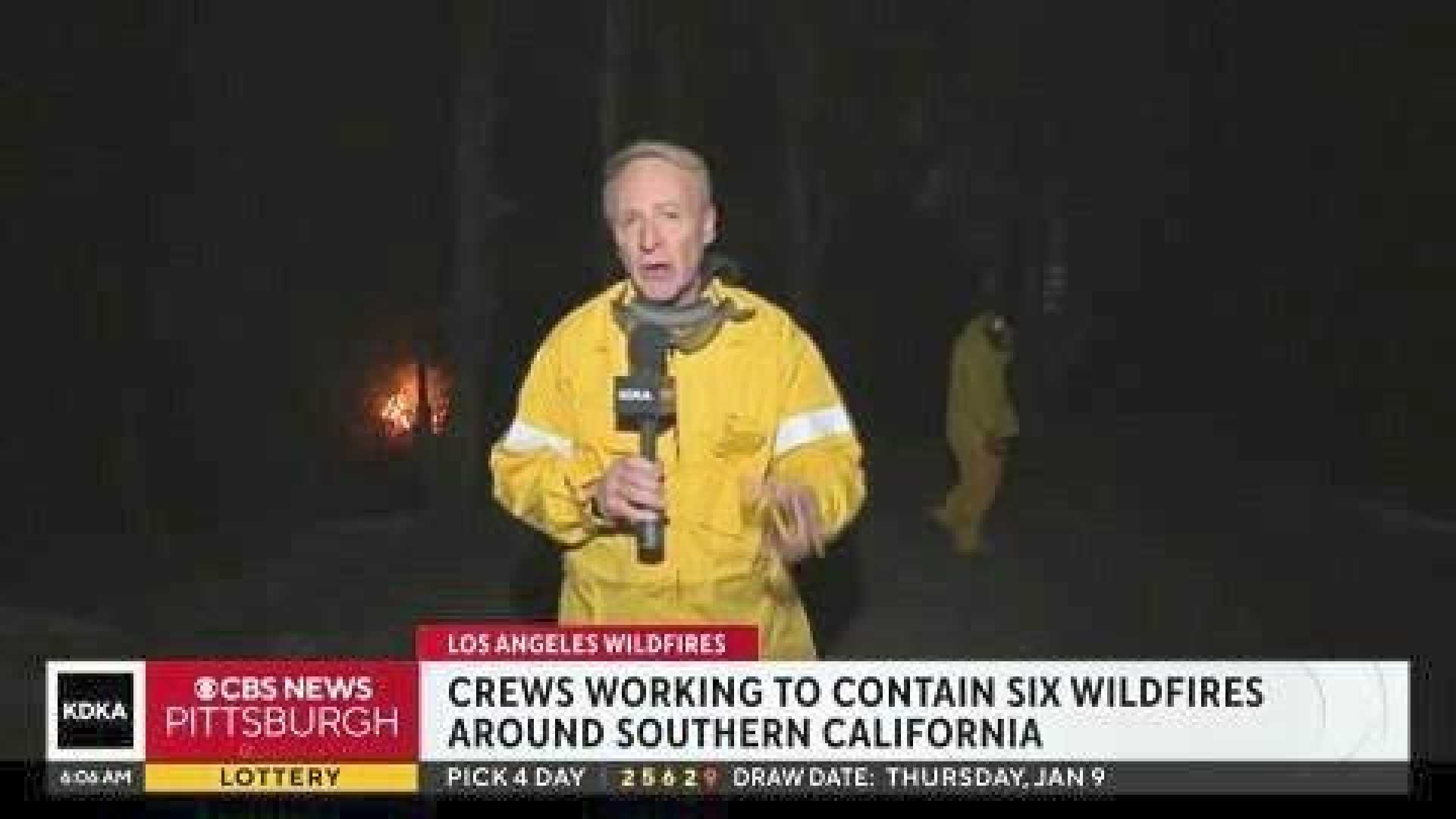 Barry Pintar Kdka Los Angeles Wildfires Coverage