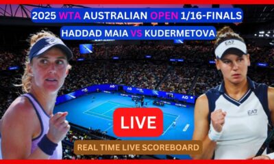 Beatriz Haddad Maia Veronika Kudermetova Australian Open 2025