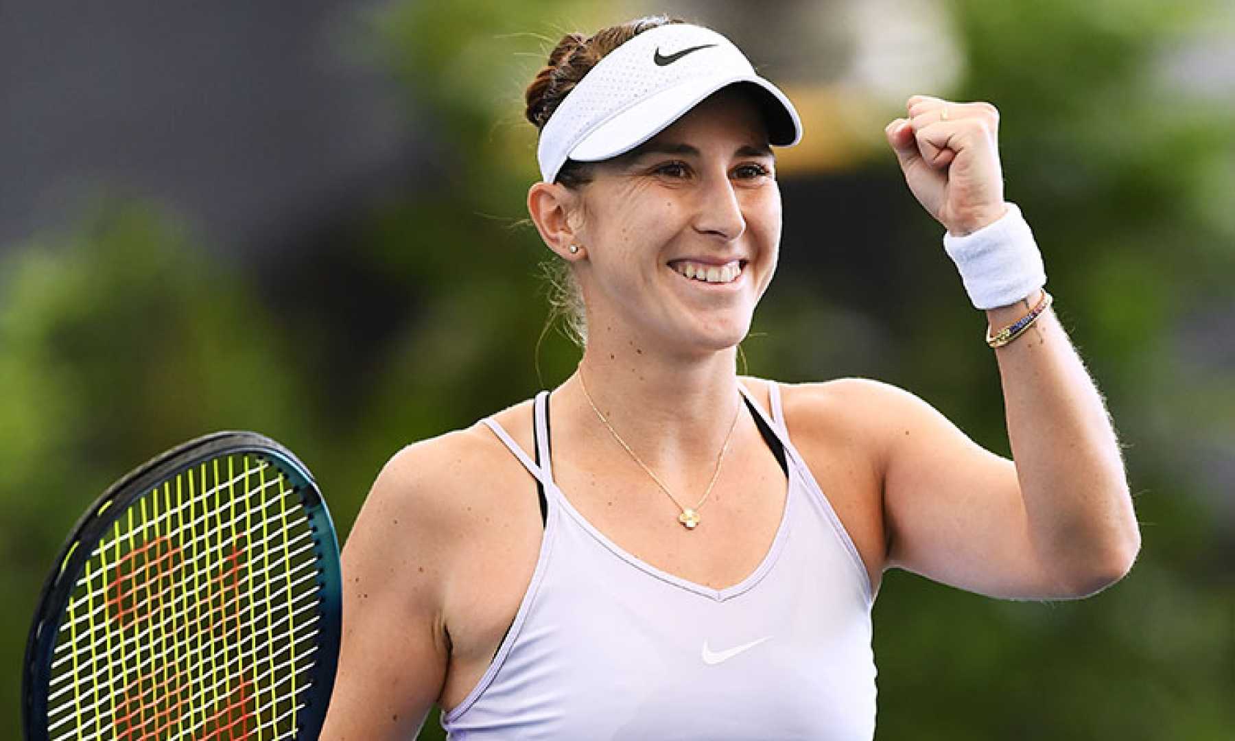 Belinda Bencic Adelaide International Tennis Match