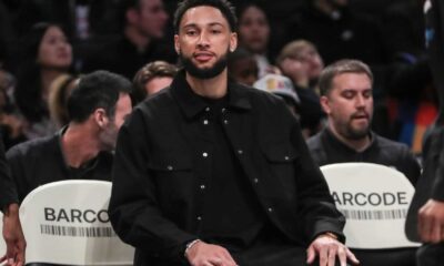 Ben Simmons Brooklyn Nets Bench Clippers Game