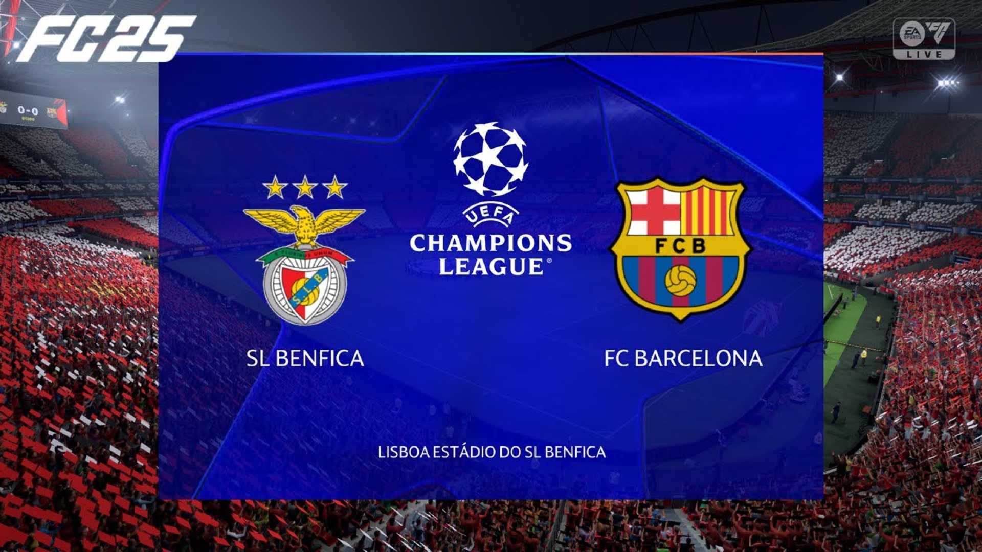 Benfica Vs Barcelona Champions League Match 2024