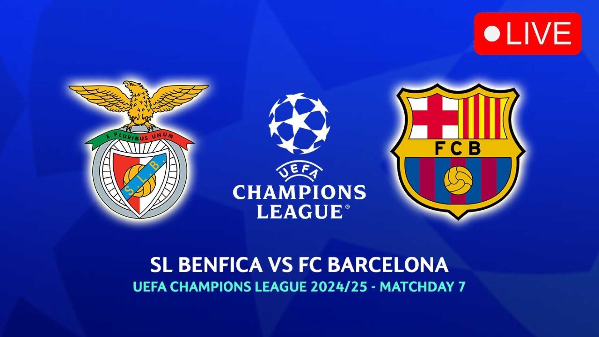 Benfica Vs Fc Barcelona Champions League 2025