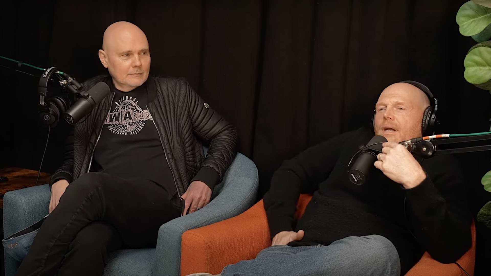 Bill Burr Billy Corgan Podcast Surprise Reunion