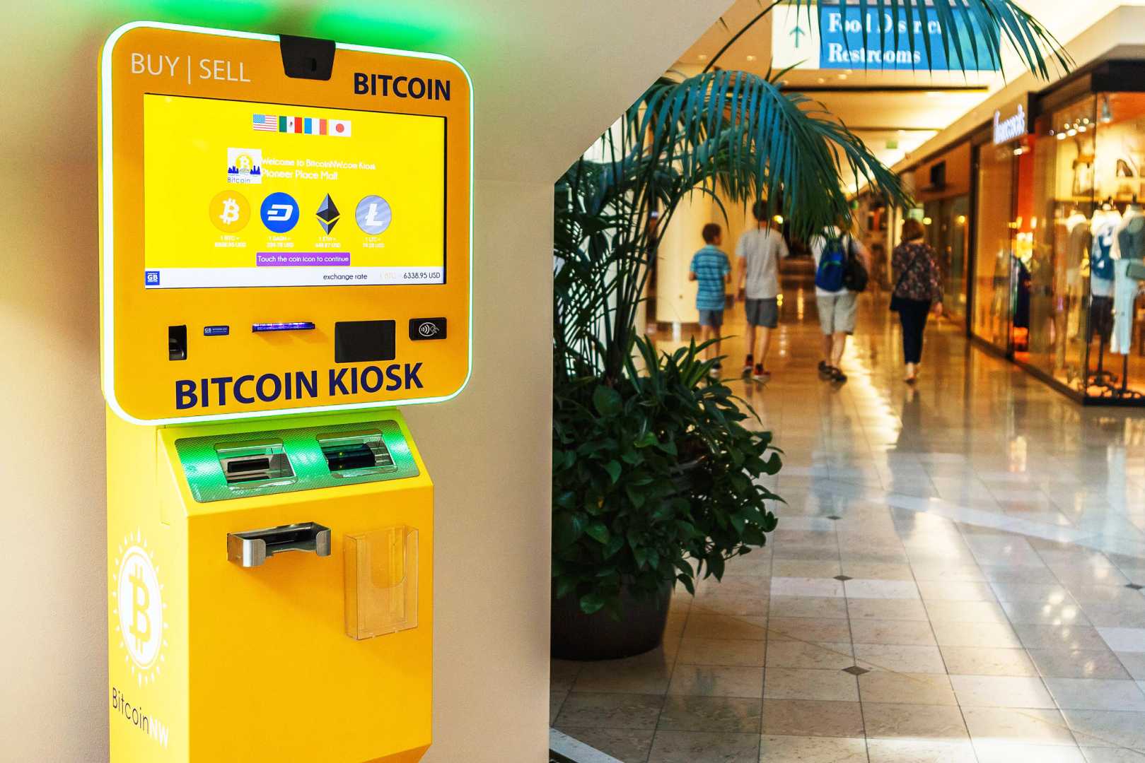 Bitcoin Atm In Urban Setting 2024