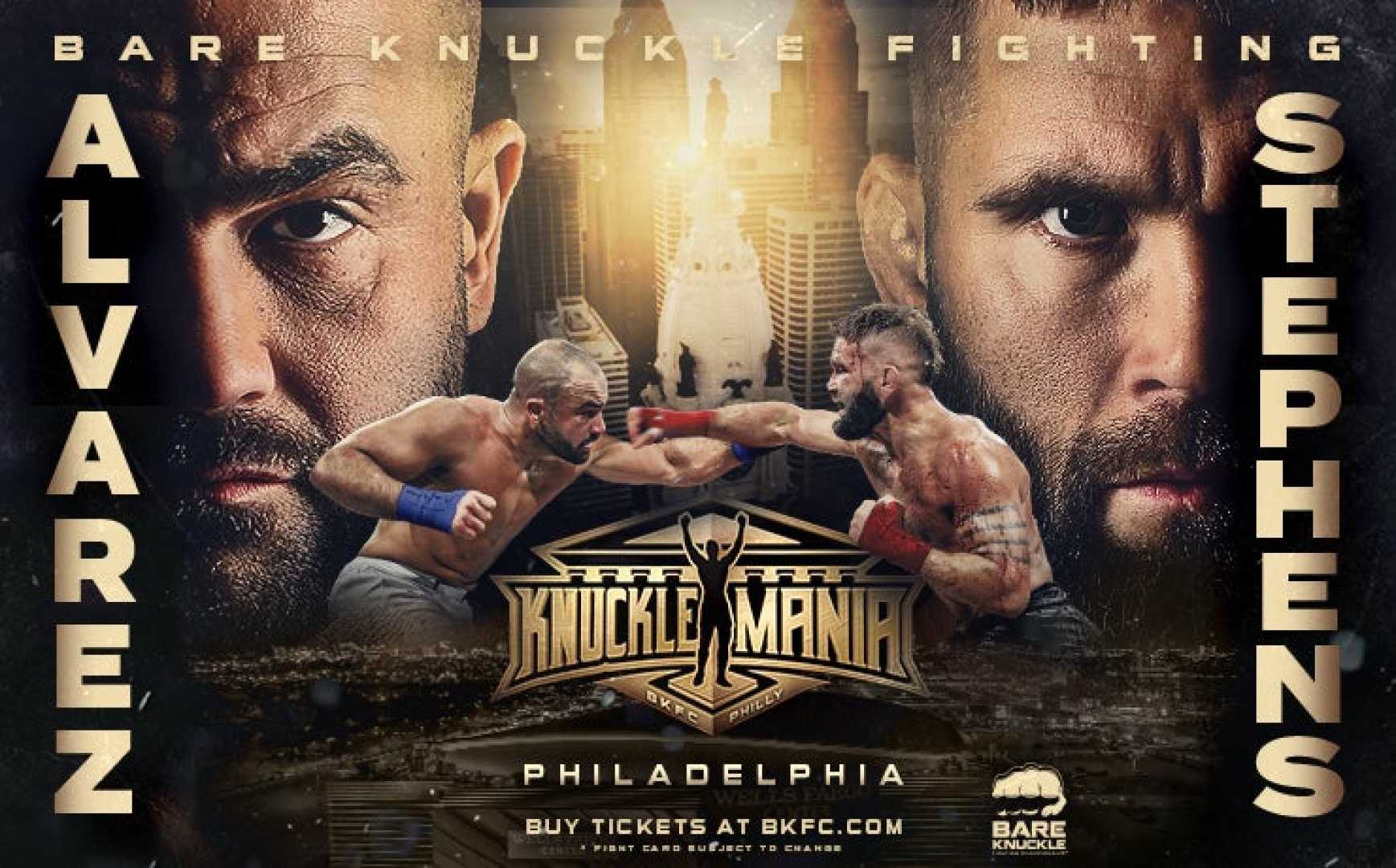 Bkfc Knucklemania V Wells Fargo Center Philadelphia