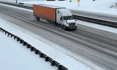 Black Ice On Georgia Roads Winter Storm