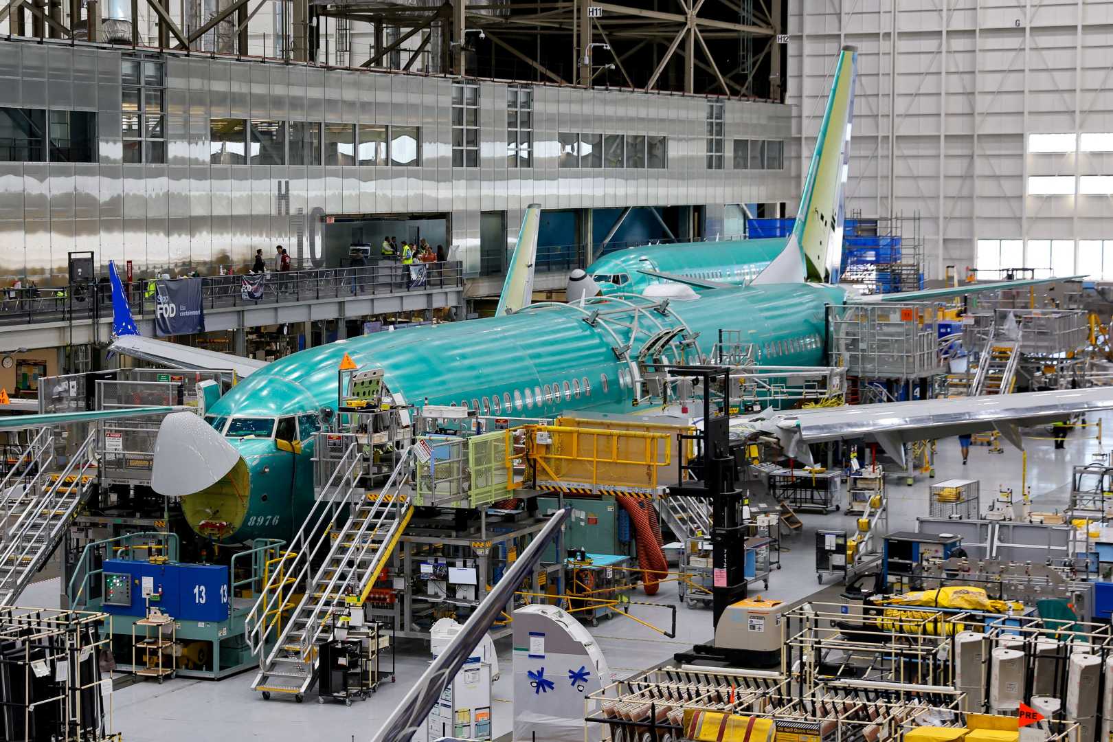 Boeing 737 Max Production Line Workers Strike