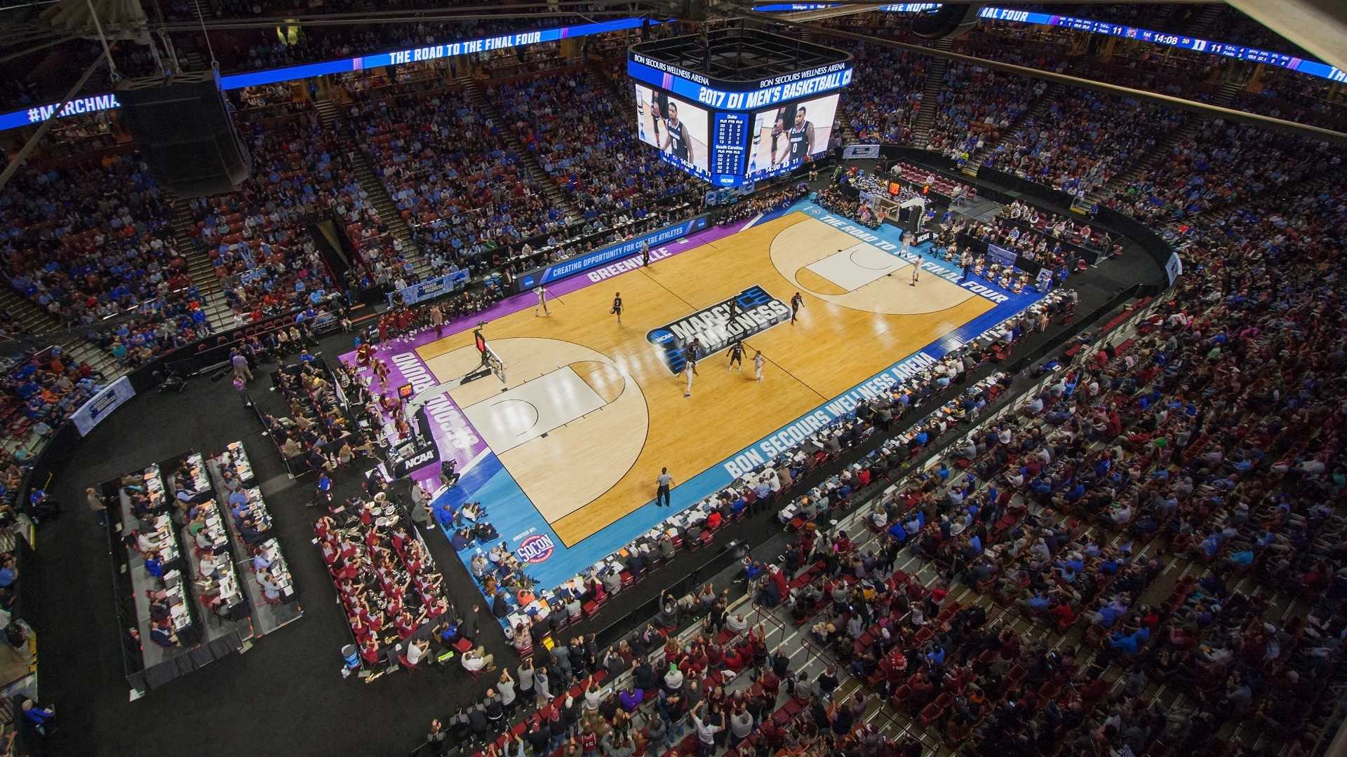 Bon Secours Wellness Arena Basketball Game