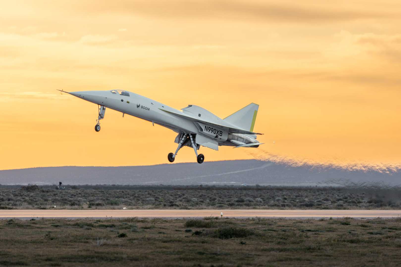 Boom Supersonic Xb 1 Test Flight Mojave Air & Space Port