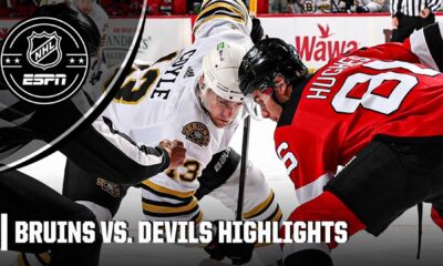 Boston Bruins Vs New Jersey Devils Nhl Game