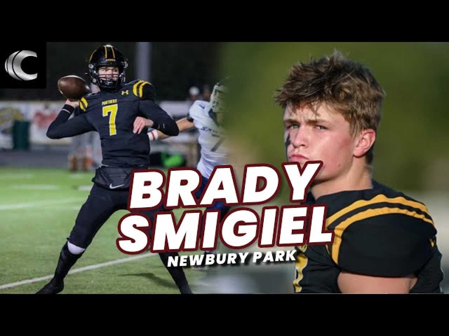 Brady Smigiel High School Football Quarterback