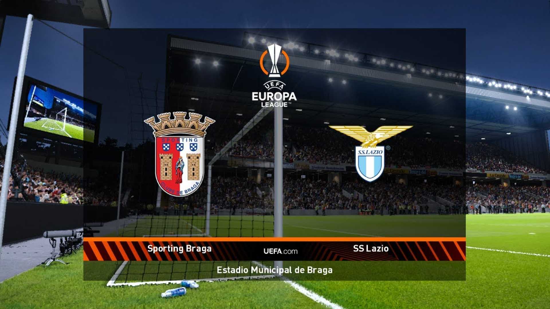 Braga Vs Lazio Europa League Match 2025