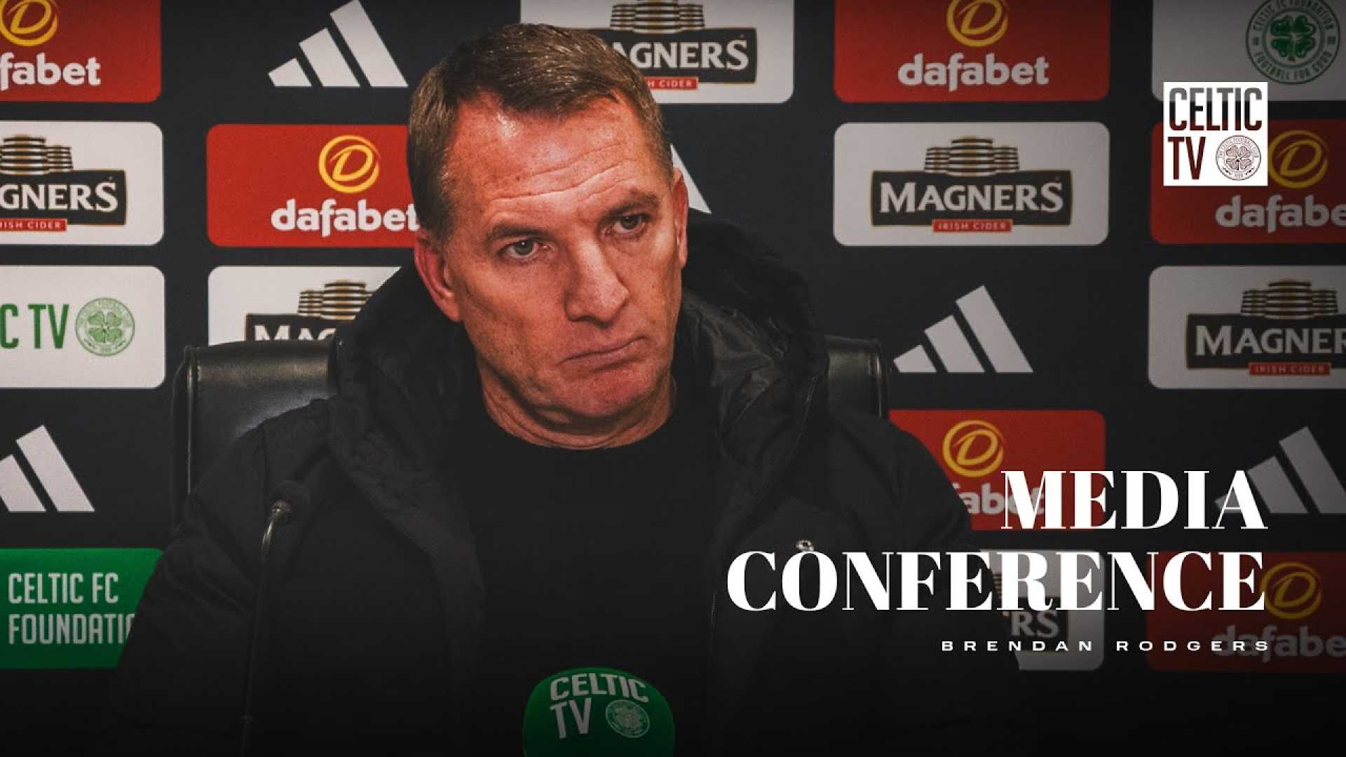 Brendan Rodgers Celtic Fc Press Conference