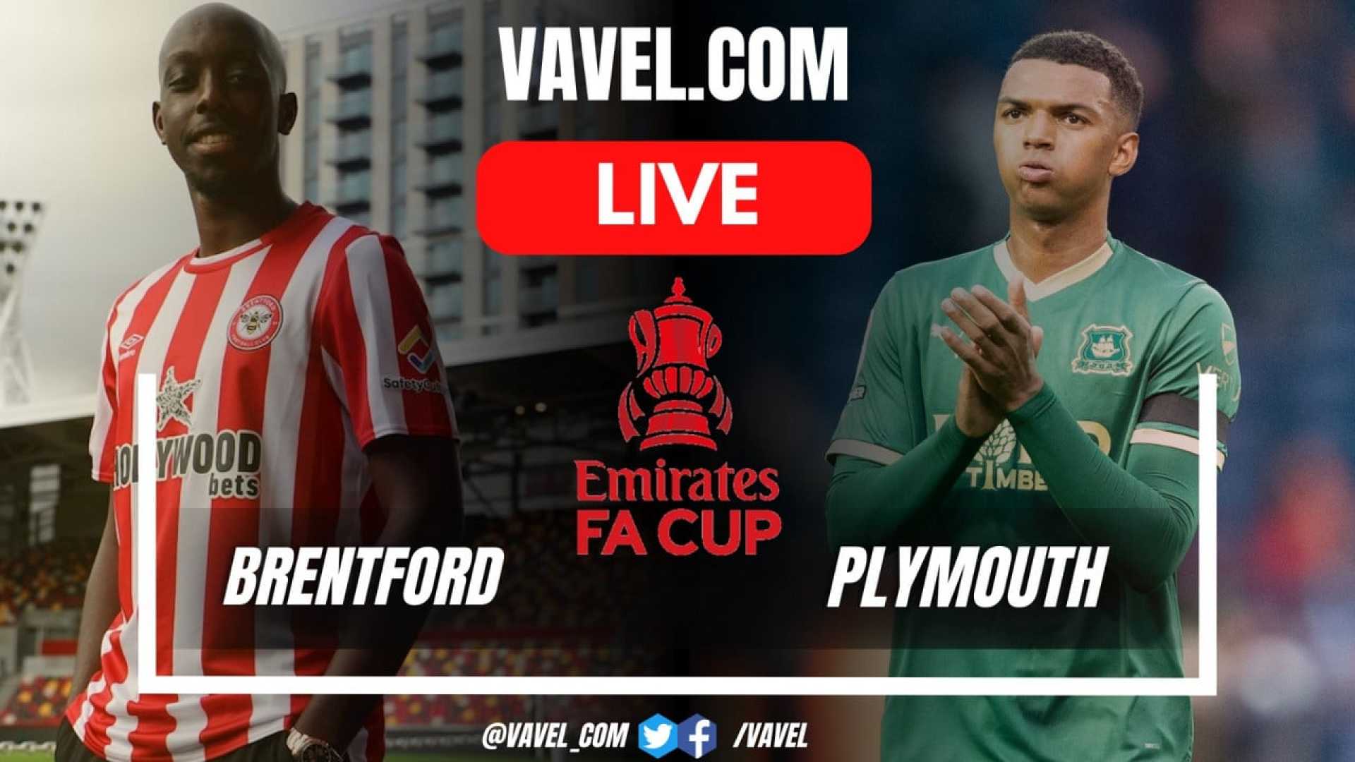 Brentford Vs Plymouth Argyle Fa Cup Match