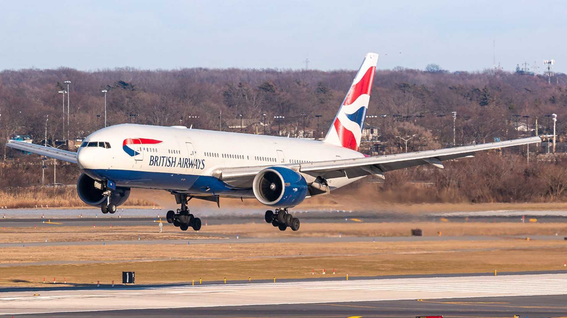 British Airways Emergency Slide Deployment Heathrow Airport