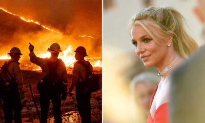 Britney Spears Evacuates Los Angeles Wildfires