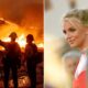 Britney Spears Evacuates Los Angeles Wildfires