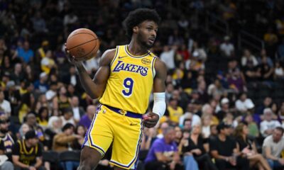 Bronny James Los Angeles Lakers Game Action