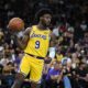 Bronny James Los Angeles Lakers Game Action