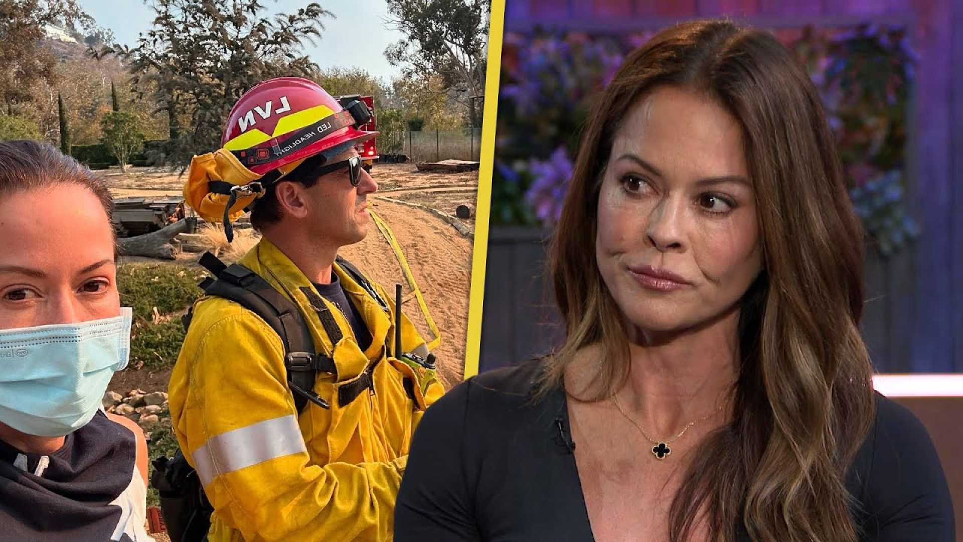 Brooke Burke Malibu Mansion Wildfire Evacuation