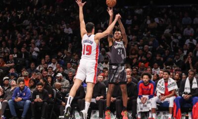 Brooklyn Nets Basketball Game Action Shot