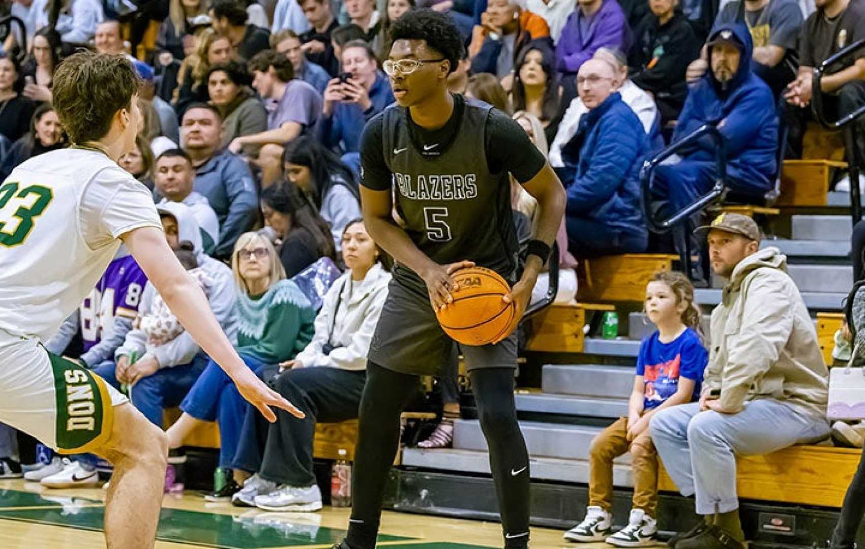 Bryce James Sierra Canyon Senior Night Basketball