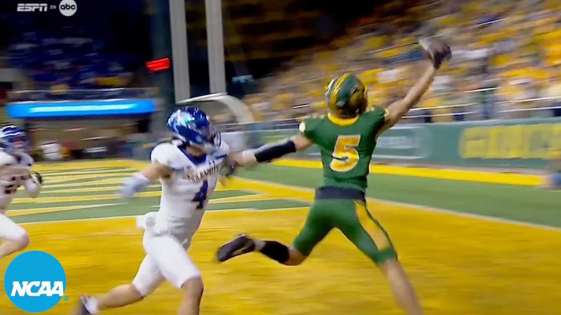 Bryce Lance Fcs Touchdown Catch North Dakota State