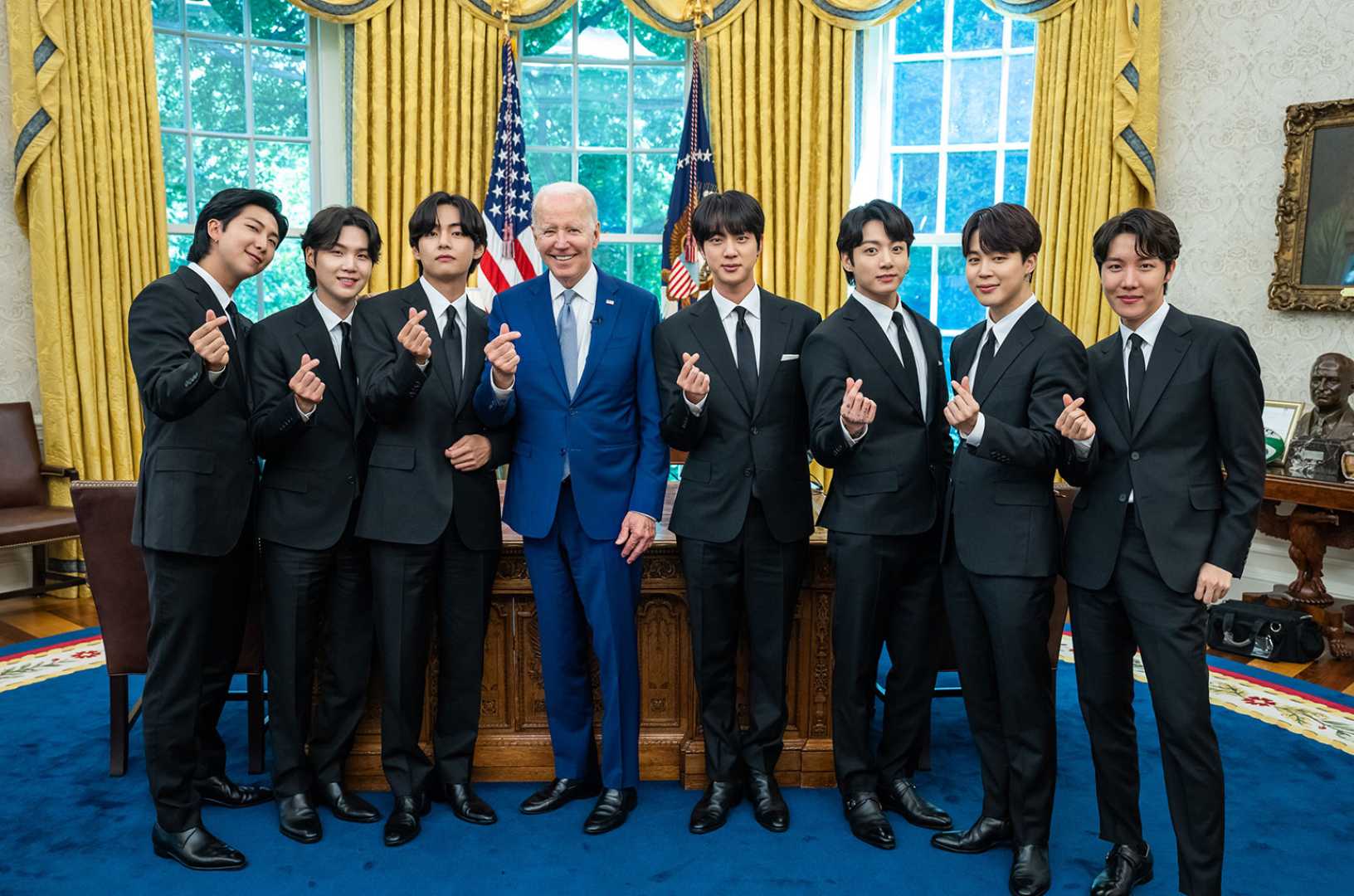 Bts White House Visit With President Biden