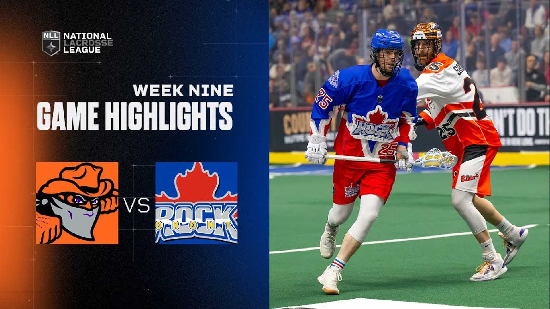 Buffalo Bandits Vs Toronto Rock Nll Game