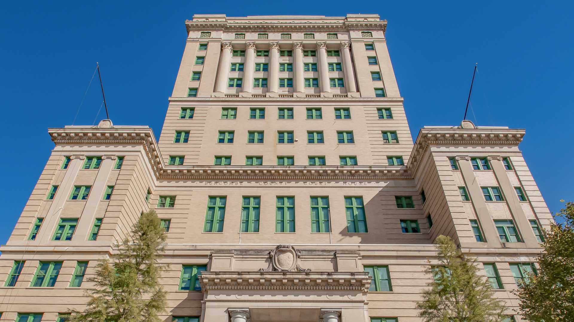 Buncombe County Government Building Exterior