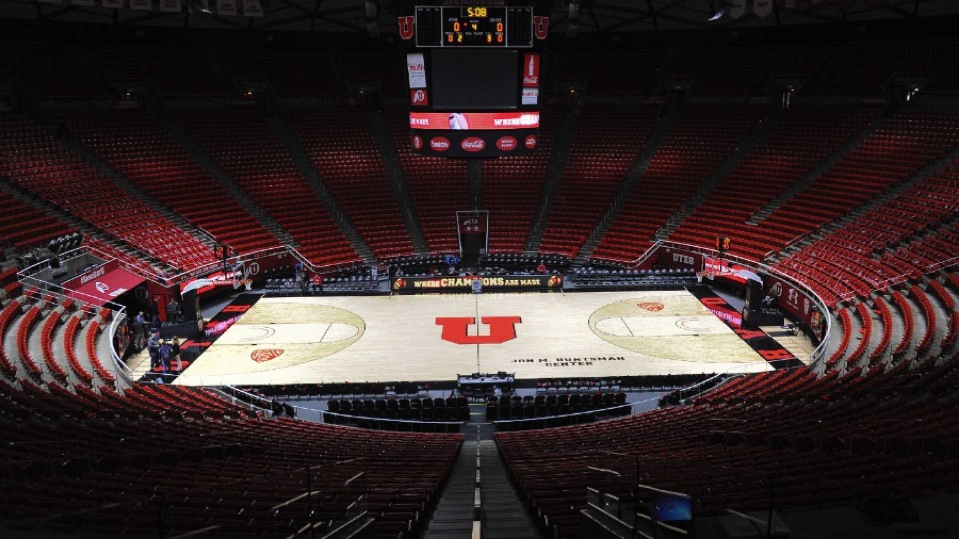 Byu Vs Utah Basketball Game Huntsman Center