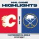 Calgary Flames Vs Buffalo Sabres Hockey Game