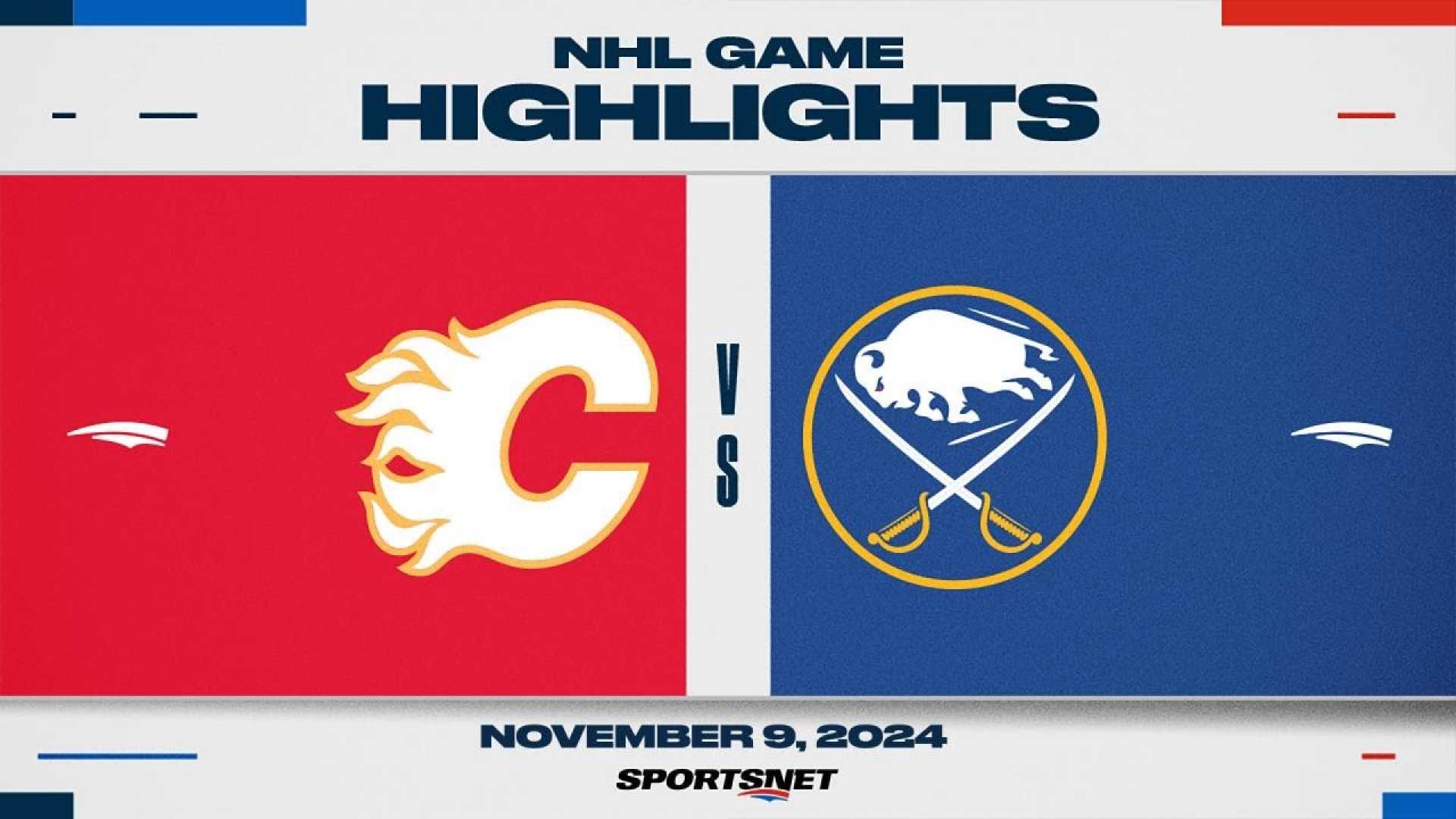 Calgary Flames Vs Buffalo Sabres Hockey Game