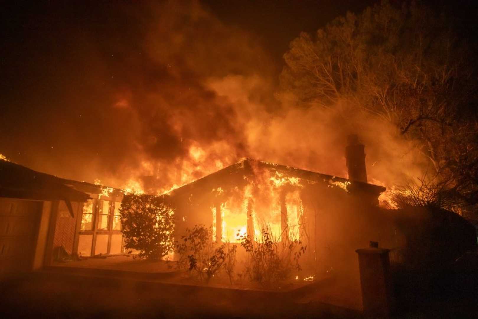 California Wildfire Damage Pacific Palisades Homes