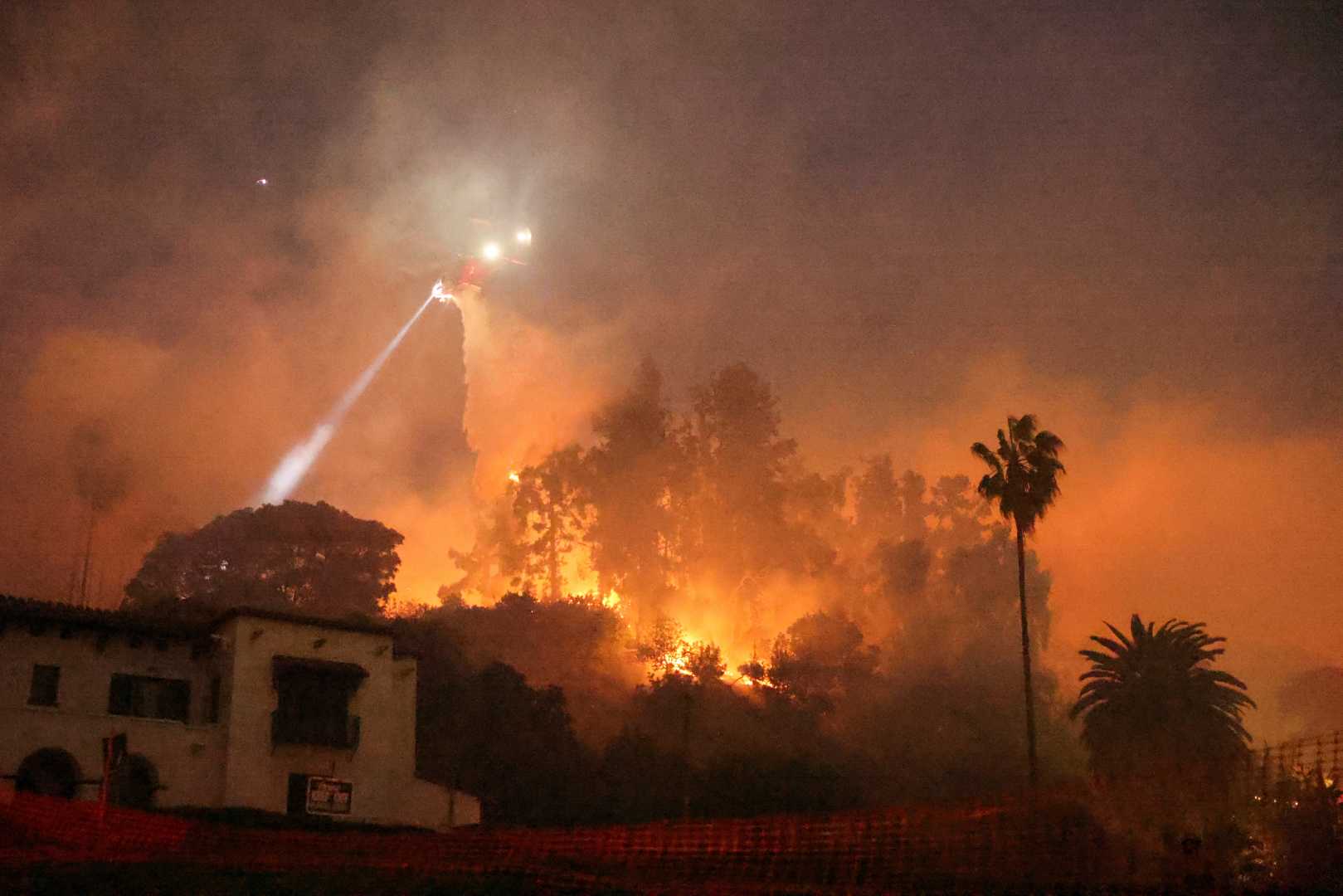 California Wildfire Smoke Los Angeles 2025