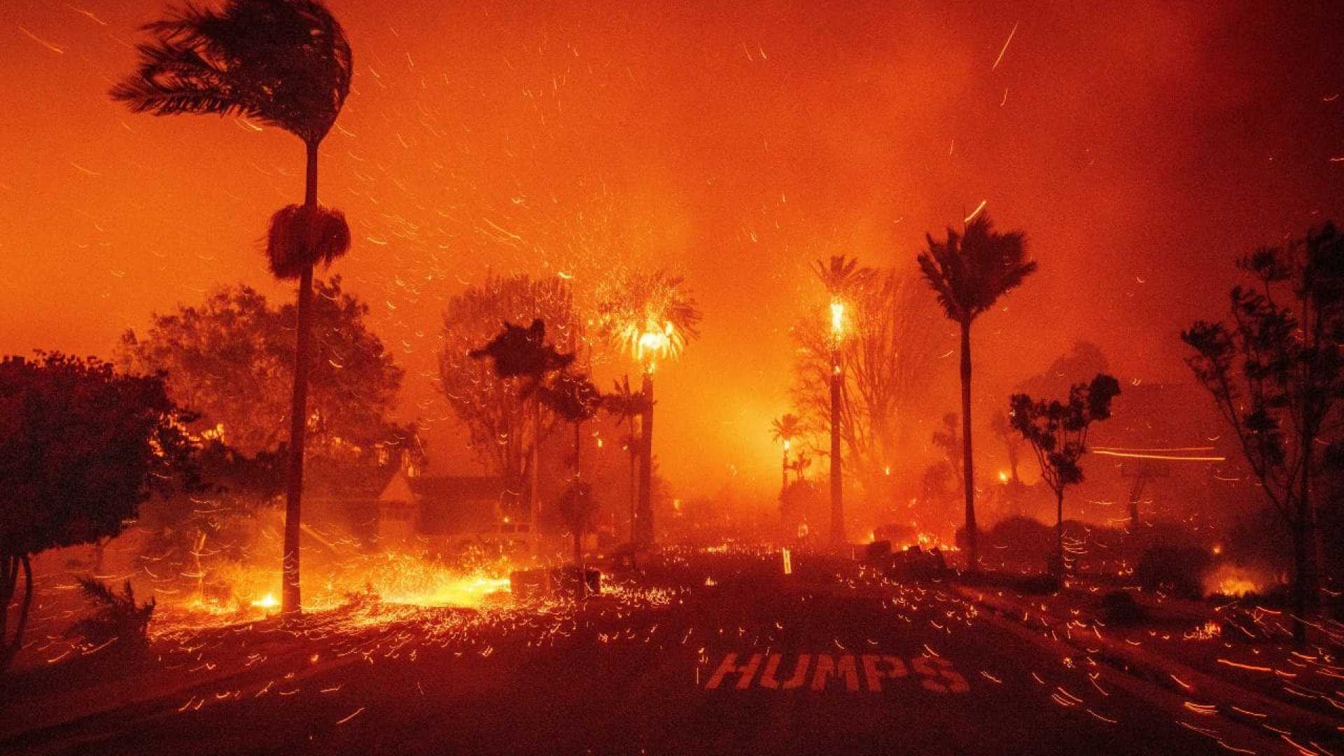 California Wildfires 2025 Destruction