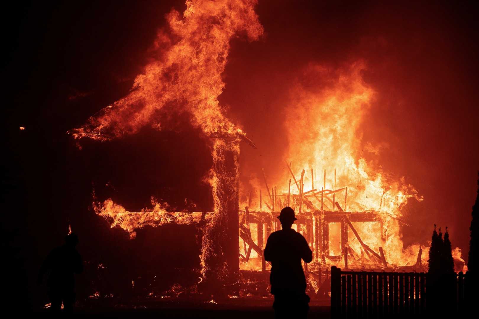 California Wildfires Political Debate Federal Aid